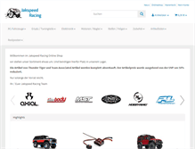 Tablet Screenshot of jakspeed-racing.de